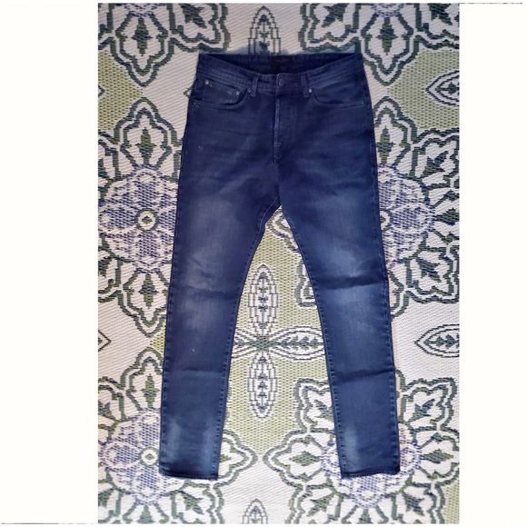 Men's TED BAKER Blue Faded Skinny Jeans Sz 30R EUC